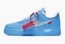 “The Ten”重新登场？蓝色版本 Off-White x Nike Air Force 1 Low 即将发售