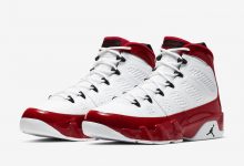 Air Jordan 9 “Gym Red” 经典红白色 货号：302370-160 发售日期：10 月 5 日