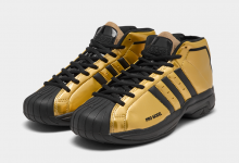 adidas Pro Model 2G以金色和黑色突出个性 货号：FV8922
